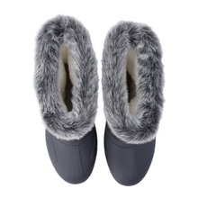 CMP Winter Boots Nietos Low Urban Style (Faux Fur Lining, Waterproof Overshoe) Ice Blue Women